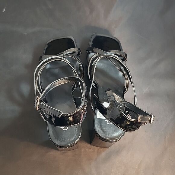 BRAND NEW DIBA MULTI-STRAP BLOCK-HEEL ADJUSTABLE BUCKLE WOMEN'S SANDAL G1 - Picture 5 of 16